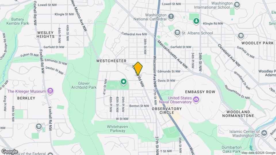 2604 Tunlaw Rd NW Map and Location Details