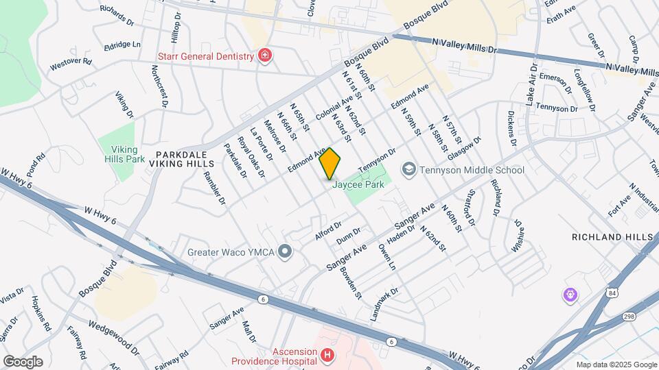 901 N 66th St Map and Location Details