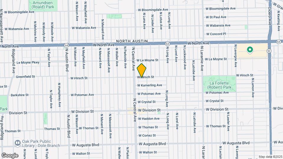 5515 W Hirsch St Mapa y Detalles de la Ubicación