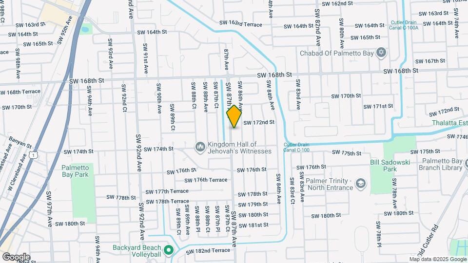 17223 SW 87th Ave Map and Location Details