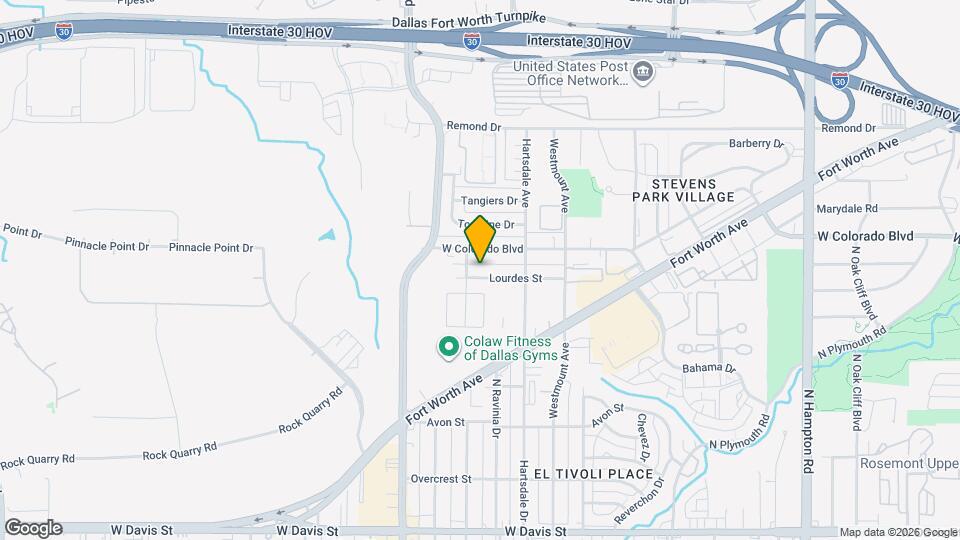 3031 Lourdes St Map and Location Details