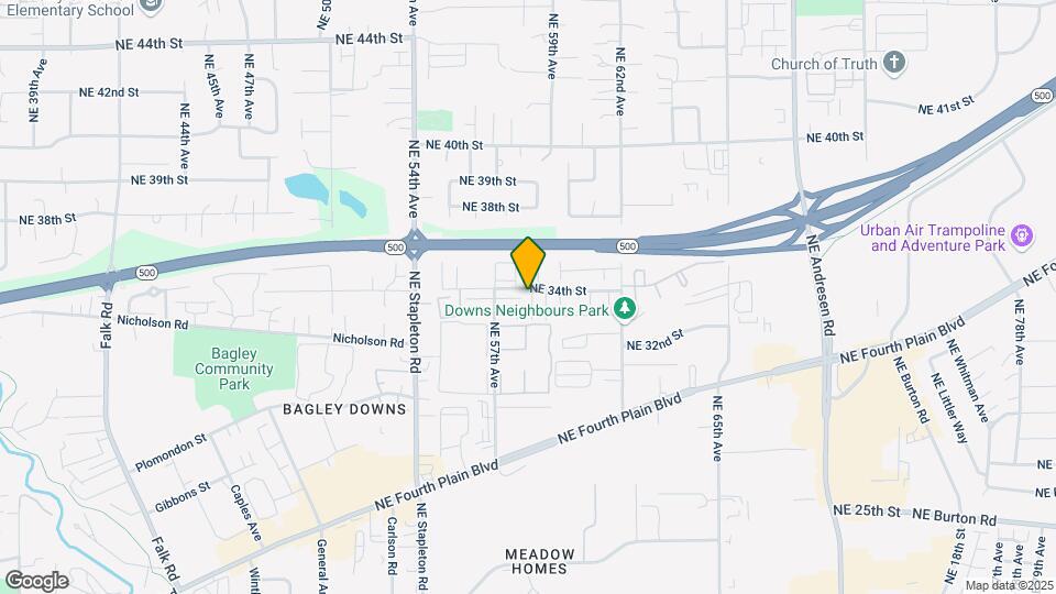 5803 NE 34th St Map and Location Details
