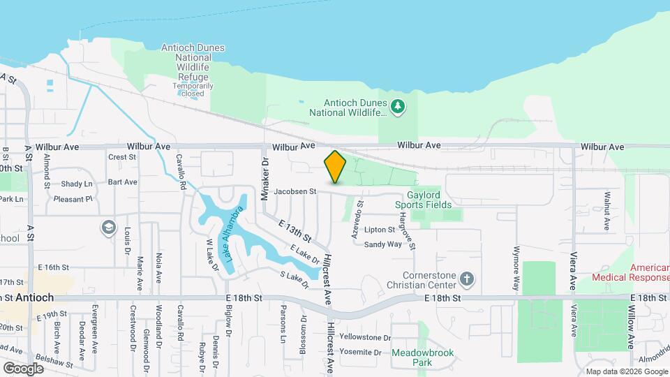 1401 Jacobsen St Map and Location Details