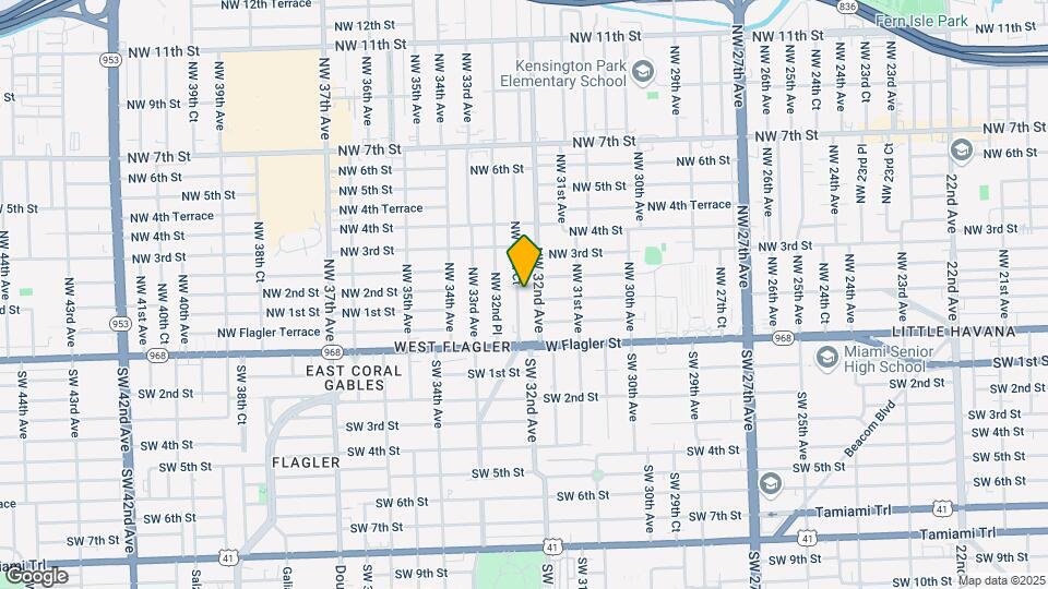 131 NW 32nd Ct-Unit -B Map and Location Details