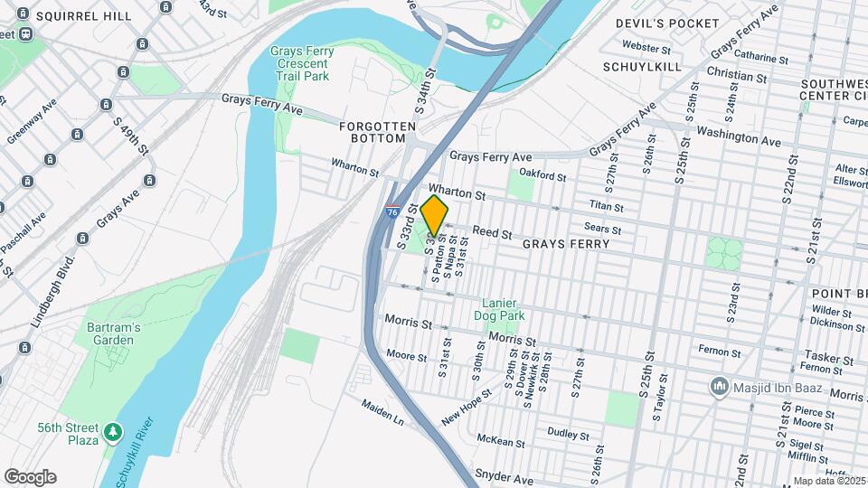 1433 S 32nd St Map and Location Details