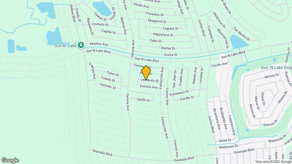 8001 Leonardo St Map and Location Details