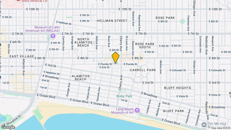 1900 E Florida St Mapa y Detalles de la Ubicación