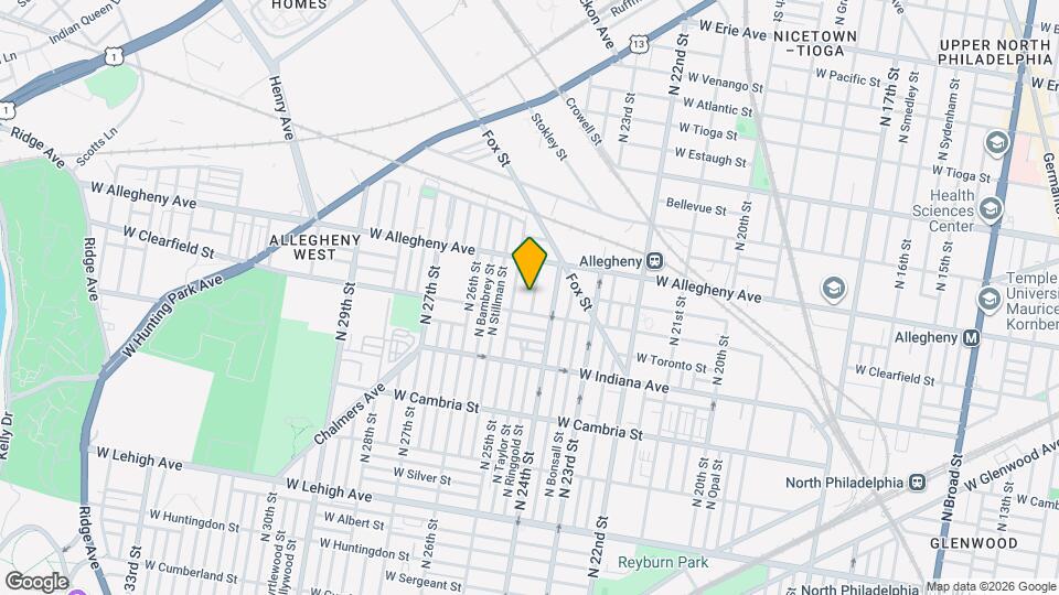 3114 N Taylor St Map and Location Details