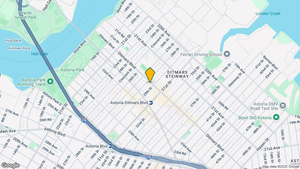 2814 Ditmars Blvd Map and Location Details