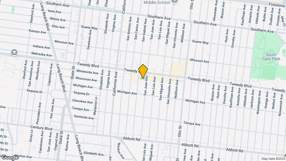 10003 San Juan Ave Map and Location Details