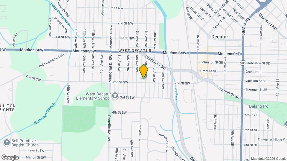 421 5th Ave SW Map and Location Details