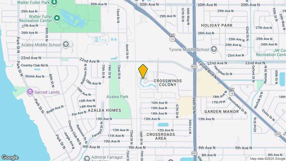6915 Stonesthrow Cir N Map and Location Details