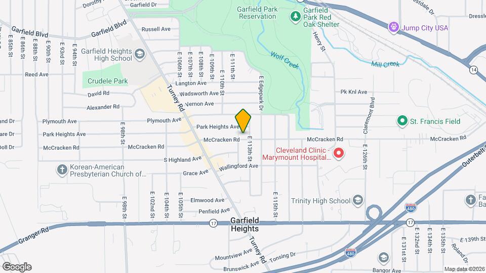11213 McCracken Rd Map and Location Details
