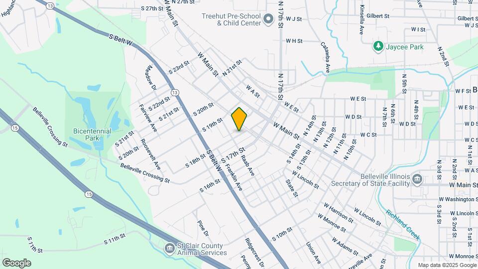 117 S 18th St Mapa y Detalles de la Ubicación