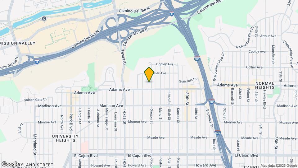 4732 Oregon St Map and Location Details