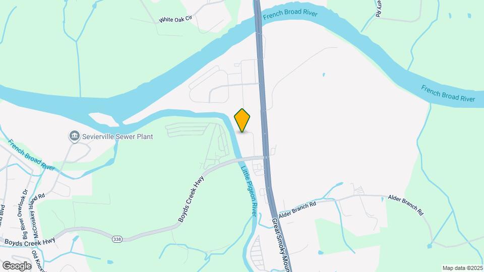 Smoky Mountain Flats Map and Location Details