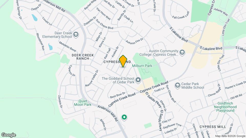 1803 Lion-Heart Dr Map and Location Details