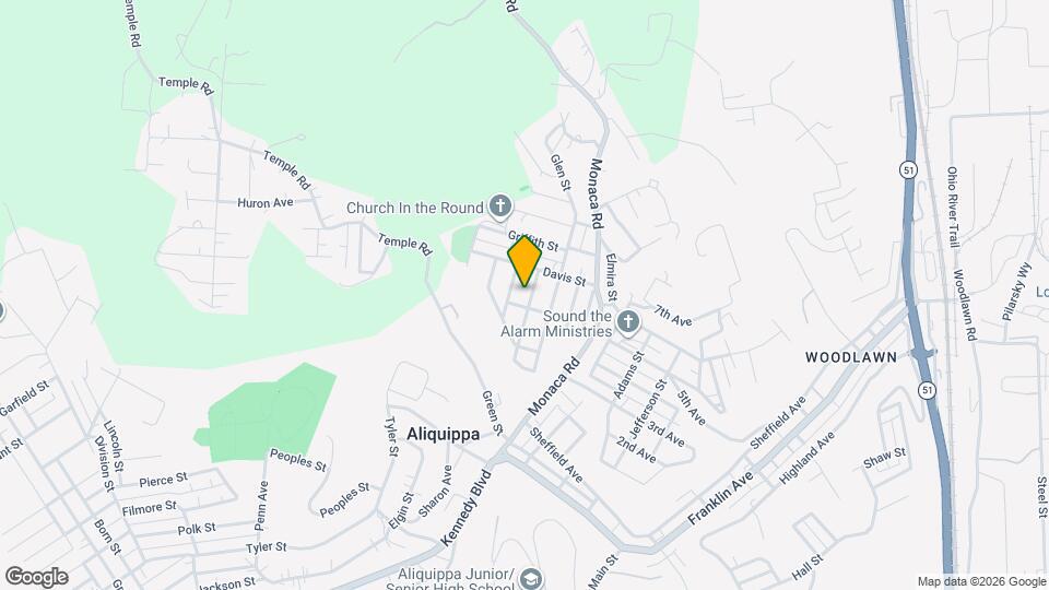 307 Todd St Map and Location Details