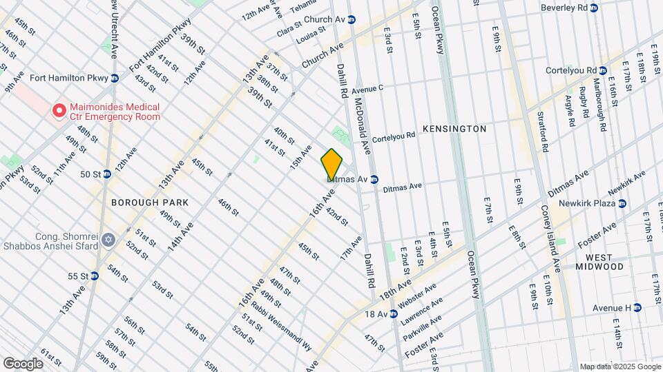 4014 16th Ave Mapa y Detalles de la Ubicación