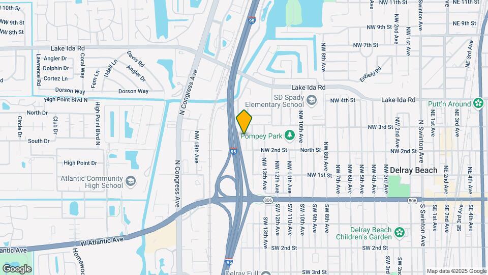 227 NW 15th Ave Map and Location Details