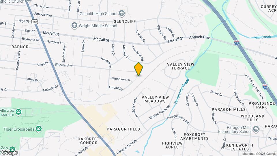 3704 Grubbs Rd Map and Location Details