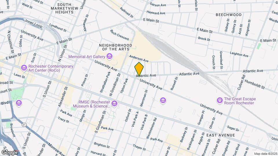 696-712 University Ave Map and Location Details