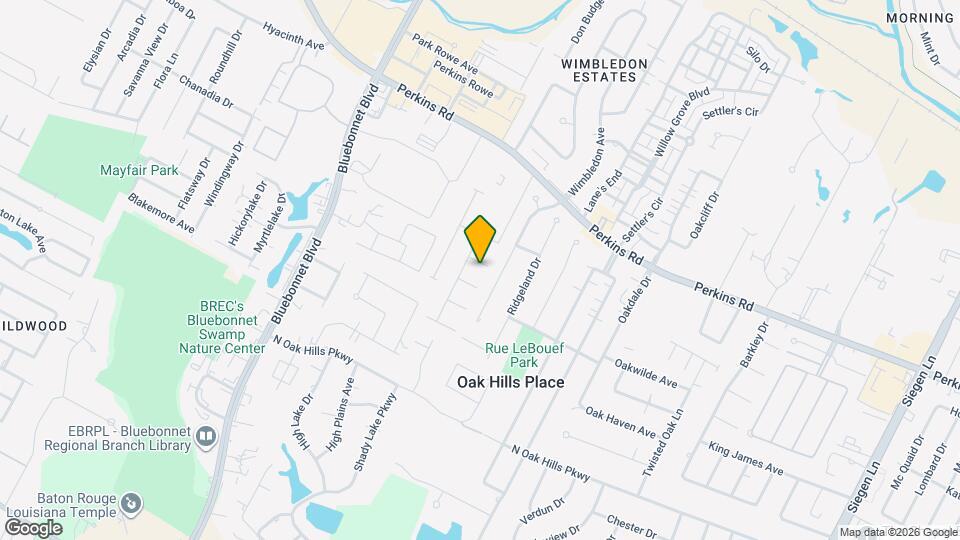 10734 Erin Vale Ave Map and Location Details