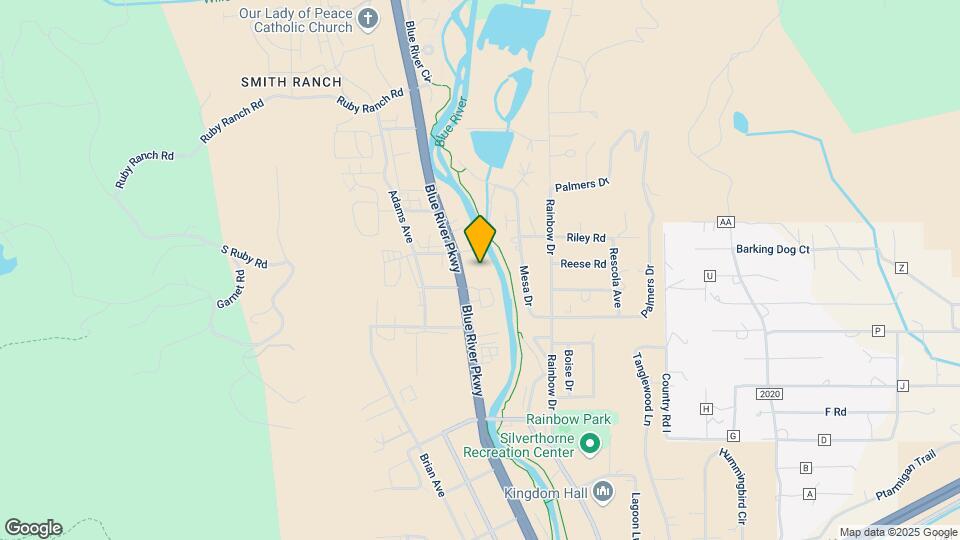 930 Blue River Pkwy Map and Location Details
