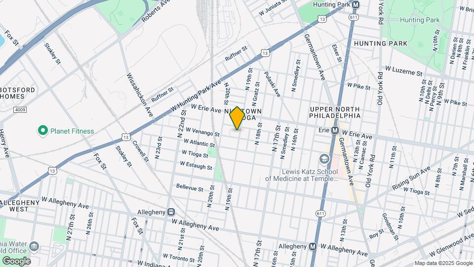 1903 W Venango St Map and Location Details