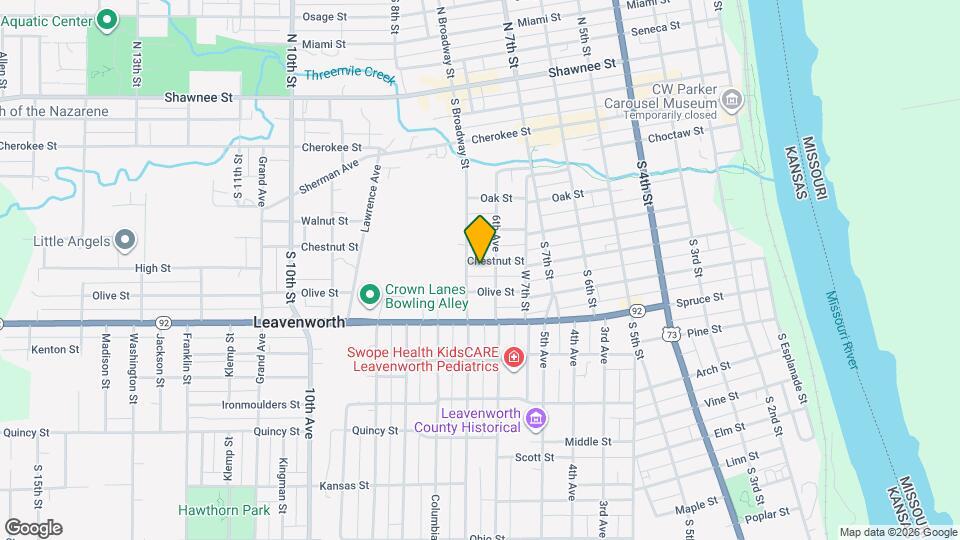 747 Chestnut St Map and Location Details