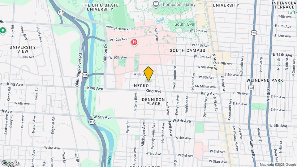 1476-1478-1478 Michigan Ave Map and Location Details