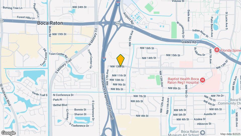 1201 NW 15th Ct Map and Location Details