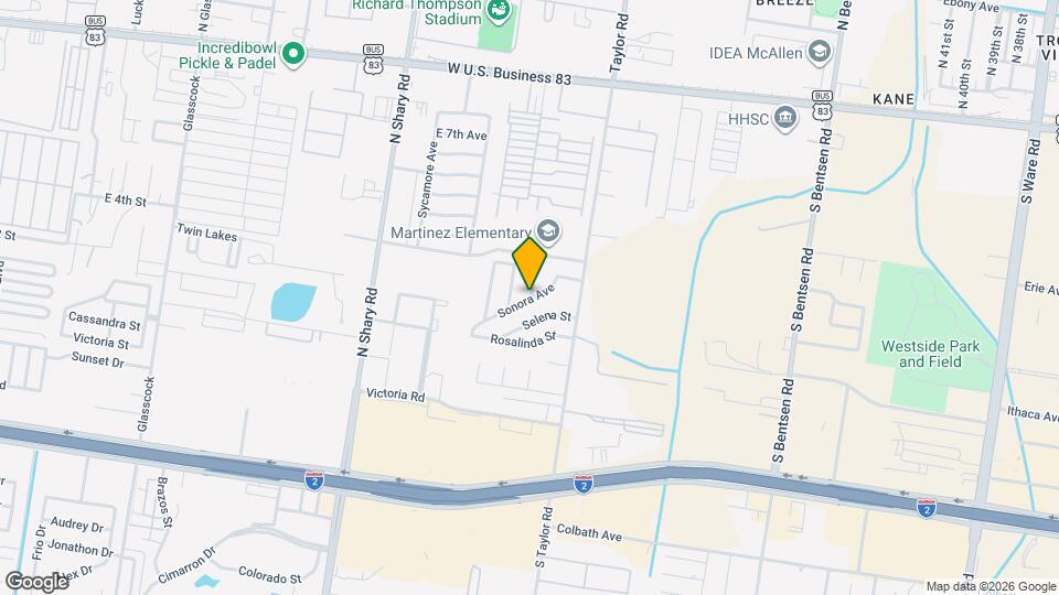 12 Sonora Ave Map and Location Details