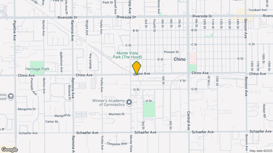 4925 Chino Ave Map and Location Details