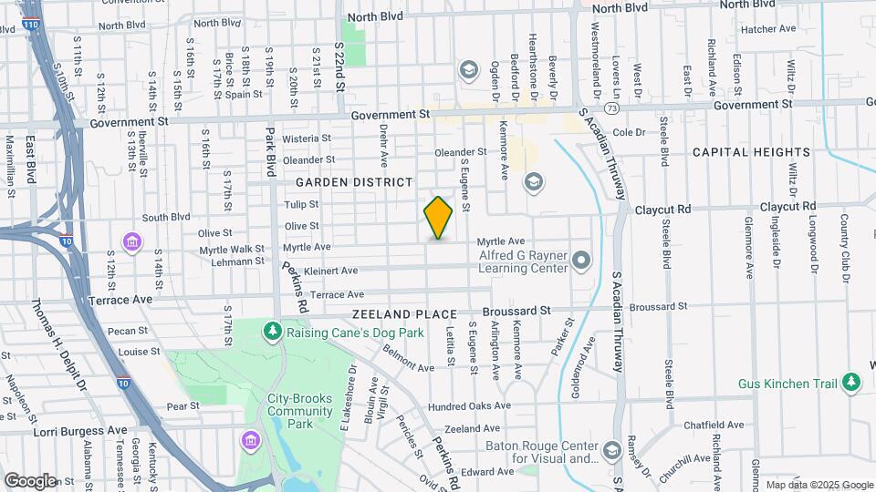 2528 Myrtle Ave Map and Location Details