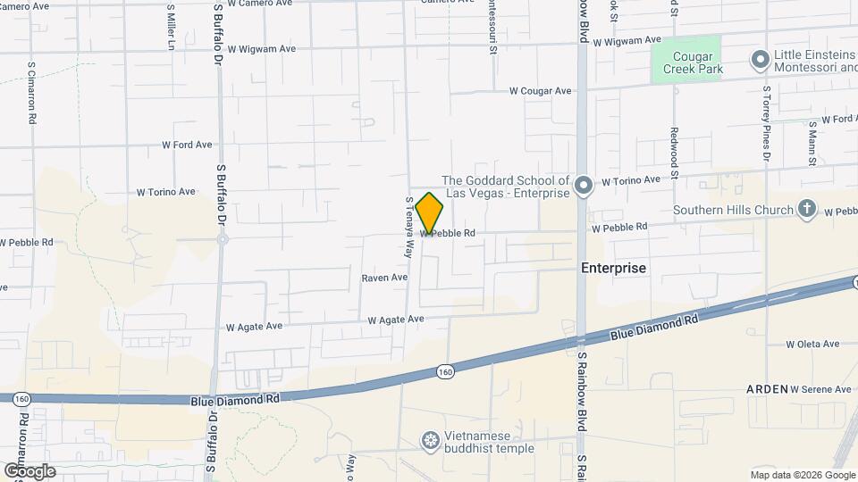 8910 Lucky Crest St Map and Location Details