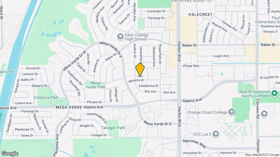 1628 Minorca Dr Map and Location Details