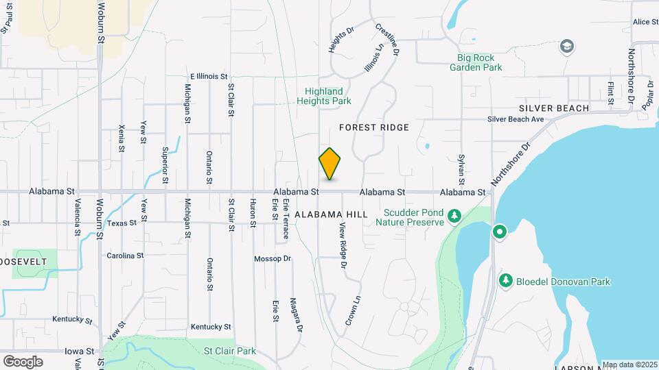 3209 Alabama St Map and Location Details