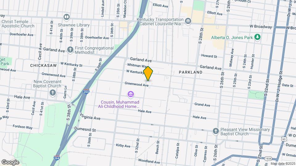 3125 Greenwood Ave Map and Location Details