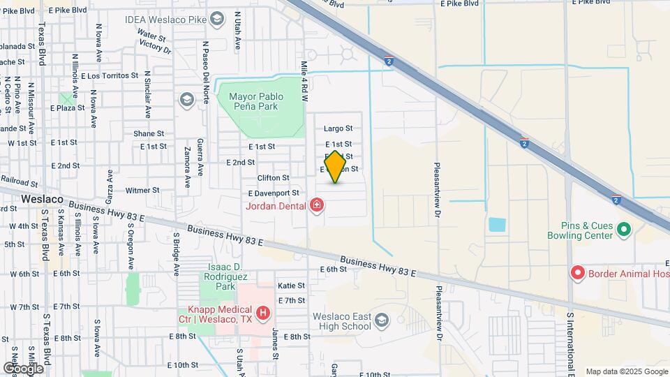 1812 Davenport St, Unit 3 Map and Location Details