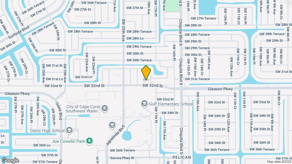 3127 SW 18th Pl Map and Location Details