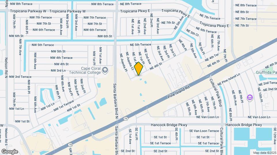 50 NE 4th St Map and Location Details