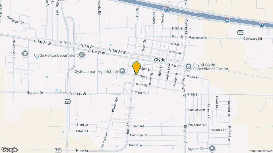 105 S 3rd St Map and Location Details