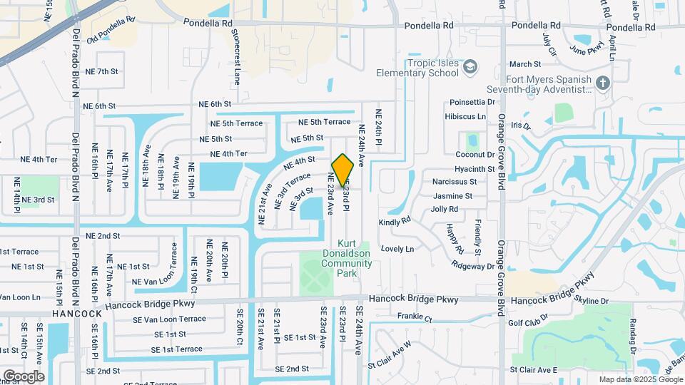 236 NE 23rd Pl Map and Location Details