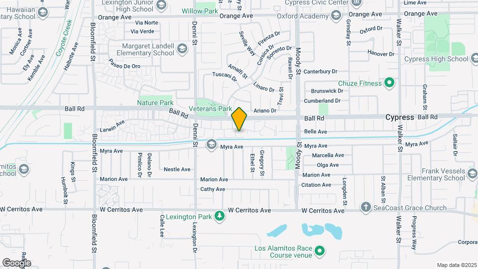 4714 Larwin Ave Map and Location Details