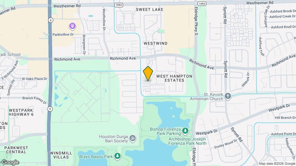 3174 Windchase Blvd Map and Location Details