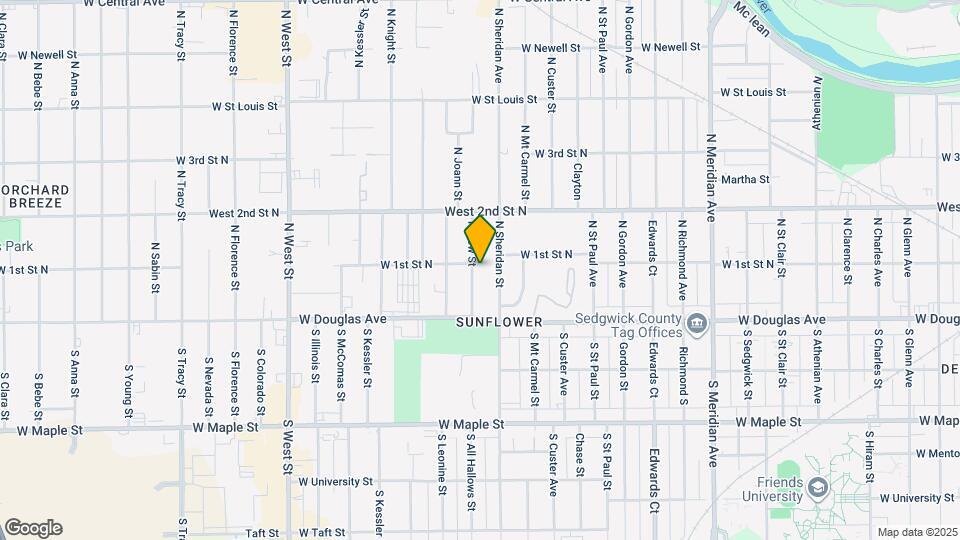 3357 W 1st St N Map and Location Details