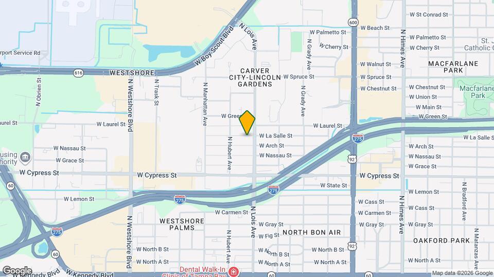 4208 W La Salle St Map and Location Details