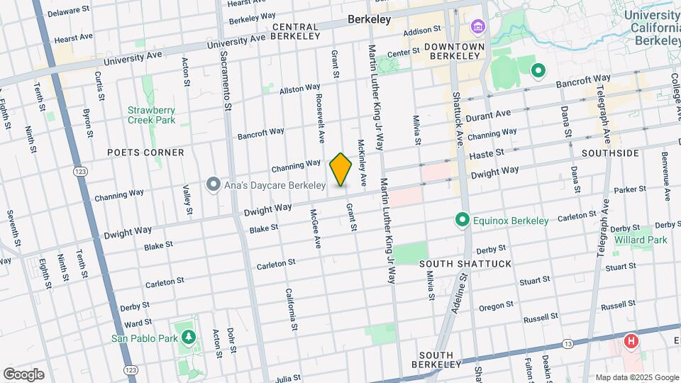 2442 Grant St, Unit 3 Mapa y Detalles de la Ubicación