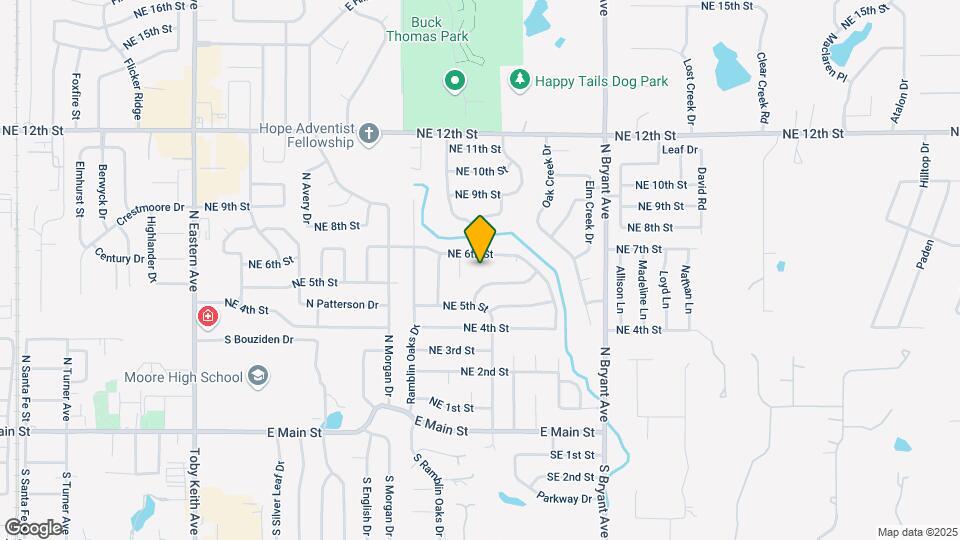 1604 NE 6th St Map and Location Details